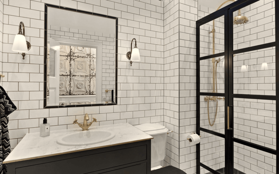 Gæstetoilet, før/efter